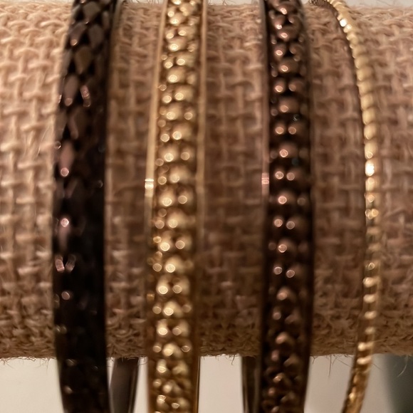 Set of 6 Bangle Bracelets by R. J. Graziano - Picture 3 of 5